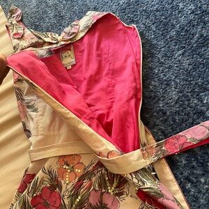 Floral knee length dress